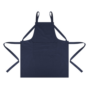 Unisex Pure Cotton Chef <b>Apron</b> 29x28.3 In With Pocket For Kitchen Restaurant Use - Product Image 3