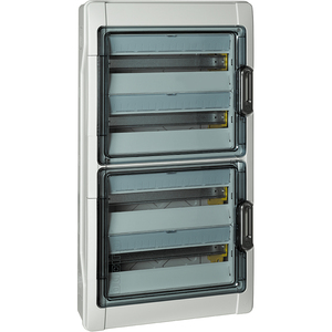 Quadro Elettrico a Parete Bticino Idroboard 18x4 Moduli DIN IP65 Impermeabile 2 Moduli in Plastica - Product Image 1