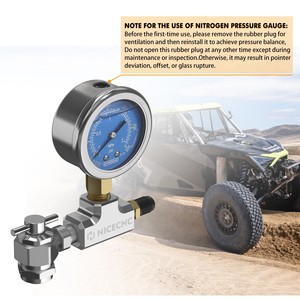 Kit de Herramientas de Llenado de Nitrógeno NICECNC de 600 PSI para Válvula Schrader de Amortiguador para Motocicletas KTM, Honda, Yamaha, Suzuki, <span class=keywords><strong>BMW</strong></span>, Aprilia, UTV, ATV - Product Image 5