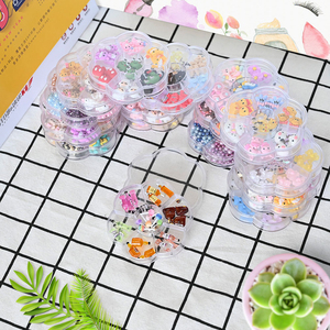 Décorations d'ongles 3D, boite de 10 pièces, breloques, Kawaii, tendance, coréen et japonais, résine mixte, accessoires de manucure de styliste - Product Image 2