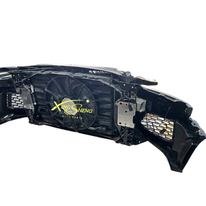 Pare-chocs avant complet d'<span class=keywords><strong>occasion</strong></span> Audi <span class=keywords><strong>A5</strong></span> avec calandre RS5, capot moteur, faisceau de câblage radar et découpes pour capteurs d'aide au stationnement, fixation par boulons - Product Image 6