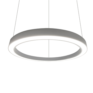 Lámpara Colgante Circular de Aluminio E222, Forma Redonda, Diseño Moderno, Lámpara de Araña LED para Decoración de Hoteles y Hogares, Garantía de 5 Años - Product Image 2