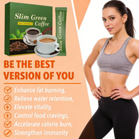 Café Instantané Régime Naturel 180g Chocolat Sucre Boîte Minceur Garcinia Cambogia Ginseng Contrôle Ganoderma Matcha Café Vert