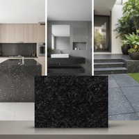 Dalles de granit chinoises écologiques à haute résistance à la compression DCT, polies, pour murs extérieurs, pierre adaptée, découpe personnalisée, en promotion