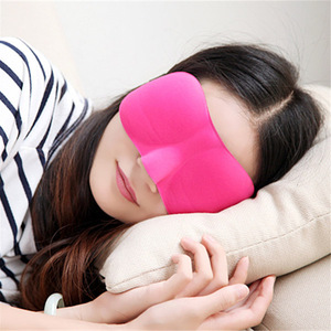 Máscara estereoscópica suave 3D para viajes al aire libre con etiqueta privada personalizada, cuidado de los ojos, máscara para dormir de algodón con ojeras, máscara con logotipo personalizado - Product Image 4