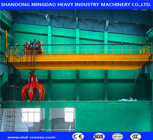 Pont roulant à double poutre sur mesure avec godets hydrauliques - Product Image 3