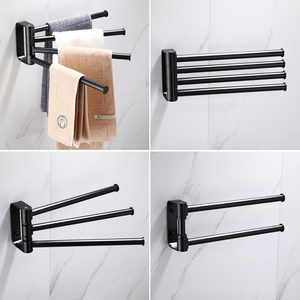 Nhà Bếp Hiện Đại 2/3/4 Thanh Đu Cánh Tay Khăn Đường Ray Hợp Kim Nhôm Khăn Que Xoay Khăn Thanh - Product Image 2