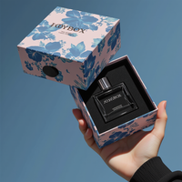 JOYBOX Boîte en carton à tiroir en papier personnalisable de luxe pour emballage de cadeau de parfum cosmétique avec impression de stratification mate