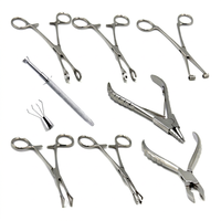 Kit d'instruments de piercing corporel en acier inoxydable de qualité supérieure, personnalisable, nouvelle arrivée, faible MOQ, outil de piercing corporel LUMINEX