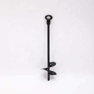 12 Inch Spiral Tie-Down Screw <strong>Anchor</strong> Stake <strong>Kit</strong> Heavy Duty <strong>Trampoline</strong> Garage Ground <strong>Anchors</strong> <strong>Kit</strong> - Product Image 4