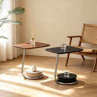 Ensemble de tables basses modernes et créatives avec structure métallique, tables d'appoint pour salon, hôtel, vente en gros, mobilier de maison