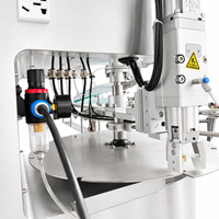 Machine de remplissage de poches à bec verseur, Machine de capsulage de poches à bec verseur de bureau, Machine d'emballage de liquides