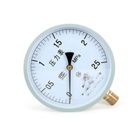 Hydraulic Pressure Gauge DN15 Base Media OEM Customizable