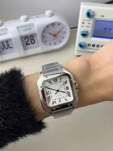 Orologio <span class=keywords><strong>di</strong></span> Lusso da Uomo e <span class=keywords><strong>Donna</strong></span>, Stile Business, Cinturino in Acciaio Dorato, Vera Pelle, Resistente all'Acqua, Lancette Semplici, Alla Moda - Product Image 5