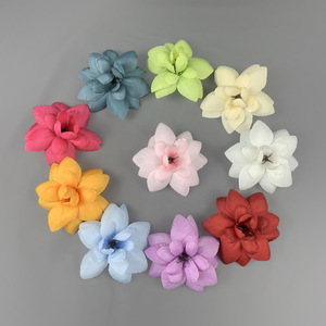 Fleurs artificielles de gloire du soir, diamètre 10 cm, roses en soie, décorations de mariage DIY, accessoires pour la maison - Product Image 1