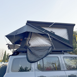 Carpa de techo para coche DrunkenXp Premium de 142 cm de ancho, forma de Z, de aluminio, impermeable, con lona de tela, triangular, con gran espacio interior. - Product Image 3