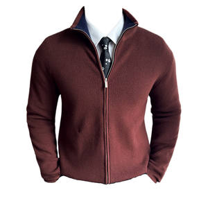 <span class=keywords><strong>Cardigan</strong></span> Maglione da <span class=keywords><strong>Uomo</strong></span> alla Moda Autunno e Inverno all'Ingrosso Lavorato a Maglia Nero <span class=keywords><strong>con</strong></span> <span class=keywords><strong>Cerniera</strong></span> - Product Image 5