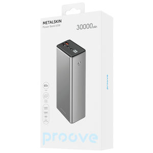 <span class=keywords><strong>Banco</strong></span> <span class=keywords><strong>de</strong></span> Energía Portátil Proove MetalSkin <span class=keywords><strong>de</strong></span> 65 W y 30000 mAh, Cargador Portátil para Computadora Portátil, Tableta y Teléfono - Product Image 3