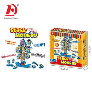 HUADA Tour magique de singe en plastique Montessori Jouet interactif d'équilibrage des animaux pour enfants - Product Image 2