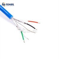 4 Adern Twisted Pair Diving Kommunikation kabel abgeschirmt Unterwasser-Nabelschnur draht Elektrische Drähte