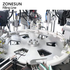 เครื่องบรรจุน้ำหอมอัตโนมัติ ZONESUN ZS-AFCL12 พร้อมปั๊มแม่เหล็ก สำหรับน้ำหอมปรับอากาศแบบก้านไม้หอม  พร้อมระบบปิดฝาและติดฉลากในสายการผลิต - Product Image 6