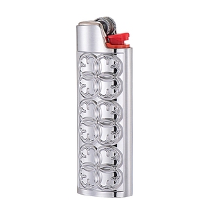 Estuche Metálico para Encendedor <span class=keywords><strong>BIC</strong></span> J6, Carcasa para Encendedor de Gas, Venta al por Mayor - Product Image 1