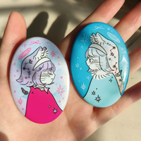 Badge en métal personnalisé sur le thème de l'anime, en alliage de fer durable, accessoire souvenir pour les fans de dessins animés, cadeau de collection, décoration pour sac à dos et vêtements
