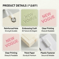 Étiquettes suspendues en papier rose et vert mignonnes, écologiques, carrées, pour vêtements, étiquettes de prix personnalisées avec logo, pour chaussettes et chaussures d'enfants