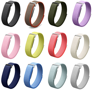 Correa de nailon con cierre de lazo para <span class=keywords><strong>reloj</strong></span>, <span class=keywords><strong>pulsera</strong></span> de repuesto compatible con <span class=keywords><strong>Fitbit</strong></span> Air Smart Watch, <span class=keywords><strong>pulsera</strong></span> deportiva ajustable, venta al por mayor - Product Image 6