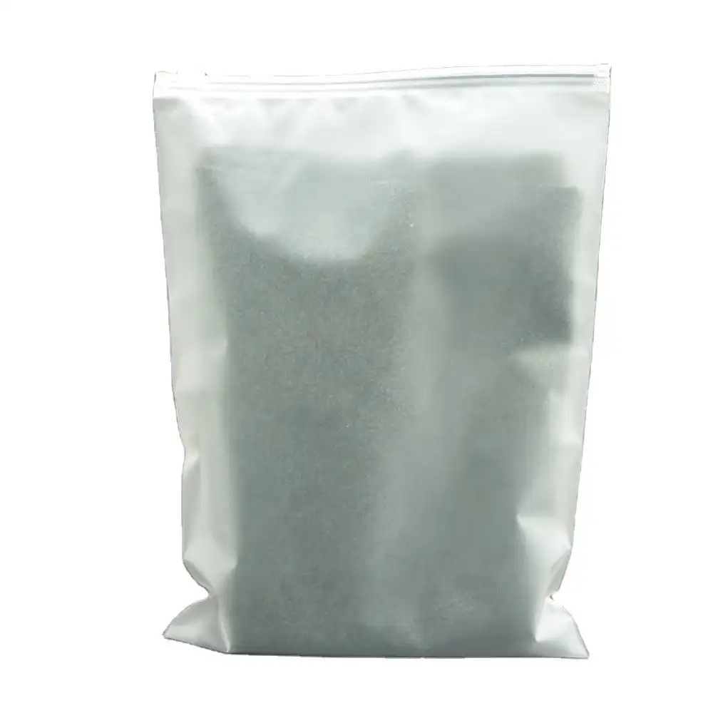 PEVA clothing packaging bag single side transparent frosted bag t-shirt sweater packaging zip lock bag