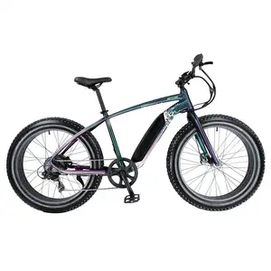Vélo fat bike électrique, bicyclette fat bike, 48v, 1000w, vélo fat bike, cruiser de plage, vente en gros