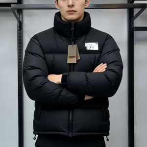 <span class=keywords><strong>Chaqueta</strong></span> de Plumón para Hombre, Diseño Personalizado para Invierno, con Capucha Desmontable, Acolchada y Técnica - Product Image 1