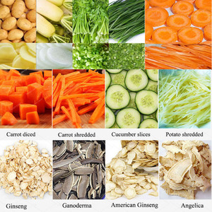 Citrouille noix de coco mangue plante cutter coupe dés haricots verts électrique <span class=keywords><strong>chou</strong></span> feuilles coupe-légumes machine - Product Image 2