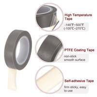 Film PTFE sans résidu de surface molle résistant à la chaleur à haute température avec ruban auto-adhésif PTFE skived de colle de Silicone