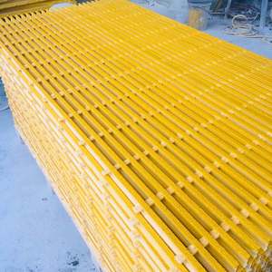 Atacado Alta Resistência Grelhar Pisos De Vinil <span class=keywords><strong>Ester</strong></span> Fibra De Vidro Frp Pulgusão Grating - Product Image 5