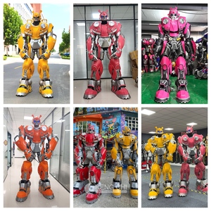 Shengchi quantité minimale de commande 1 Costume de mascotte de <span class=keywords><strong>robot</strong></span> de haute qualité Costume de <span class=keywords><strong>robot</strong></span> Led Costume de <span class=keywords><strong>robot</strong></span> Cosplay pour l'événement de fête d'anniversaire - Product Image 6