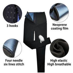 Bragas adelgazantes de malla de alta calidad para gimnasio, ropa deportiva para quemar grasa, entrenador de cintura, <span class=keywords><strong>Leggings</strong></span> de Yoga - Product Image 2