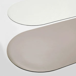 Tapis de yoga couleur Maillard antidérapant, absorption des chocs, demi-rond, en PU et caoutchouc naturel, pour la maison et la salle de sport - Vente chaude - Product Image 6