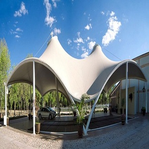 Grandes tentes d'église d'extérieur pour événements, en aluminium et PVC, imperméables, pour le stockage, tentes courbes industrielles, tentes géantes incurvées - Product Image 5
