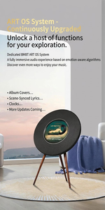 Minimalist High-End Speaker 5.4 Version <b>Sound</b> Home Desktop Audio <b>Dynamic</b> Effects Enhances Music With Unique Visual Effects - Product Image 5