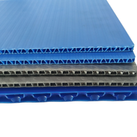 Vente en gros de feuilles de polypropylène Coroplast 4x8 Panneaux en plastique ondulé vierges Feuille Corex pour impression numérique Panneaux de signalisation Corflute pour l'extérieur
