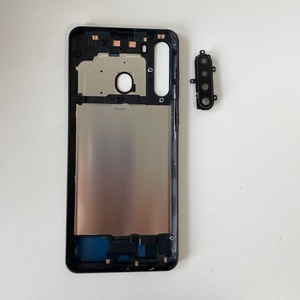 Carcasa Completa Galaxy A21, Tapa Trasera, Marco Central, SM-A215U, SM-A215F, SM-A215W, Lente de Cámara de Repuesto, Negro, Azul Oscuro - Product Image 1