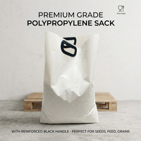 Sac d'emballage pour riz de qualité alimentaire, résistant, 25 kg, avec poignée en plastique, sac tissé en PP laminé BOPP, imprimé sur mesure