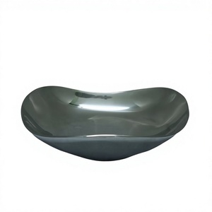 Écrous/fruit en aluminium faits main et/saladier avec le miroir poli - Product Image 1