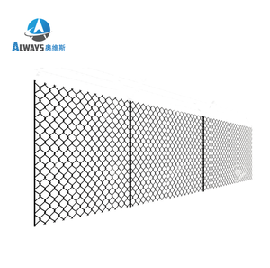 Malla de Alambre Galvanizada de 100 pies x 8 pies x 6 pies, Tipo Diamante, para Cercas, Precio de Malla de Alambre Ciclón - Product Image 3