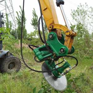 Troncatrice Idraulica per Legno Resistente, Attrezzatura per Escavatore per Rimozione Alberi su Strade Pericolose - Product Image 4