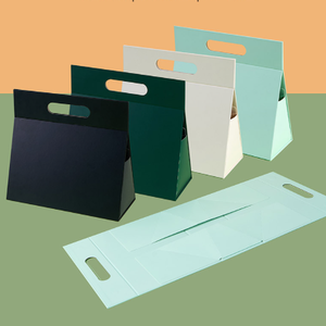 Caja Magnética Plegable de Lujo Personalizada con Asa de Transporte, Empaque Rígido de Alta Gama para Joyería, Cosméticos, Relojes, con Impresión en Relieve - Product Image 2