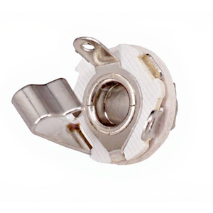 Prise <span class=keywords><strong>jack</strong></span> mono 1/4 pouce (6,35 mm) en laiton pour guitare et basse, prise d'entrée/sortie Switchcraft pour instruments à cordes, pont métallique - Product Image 5
