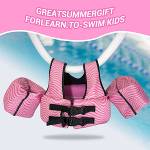 Piscina Natación Traje flotante Brazo Anillo Flotabilidad Ayuda Niños Natación <span class=keywords><strong>Chaleco</strong></span> salvavidas Deportes acuáticos <span class=keywords><strong>Chaleco</strong></span> salvavidas para niños - Product Image 5