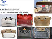 Sacs de rangement en PVC transparents, recyclables, refermables, imperméables et anti-poussière, personnalisables pour literie, couvertures, oreillers, édredons